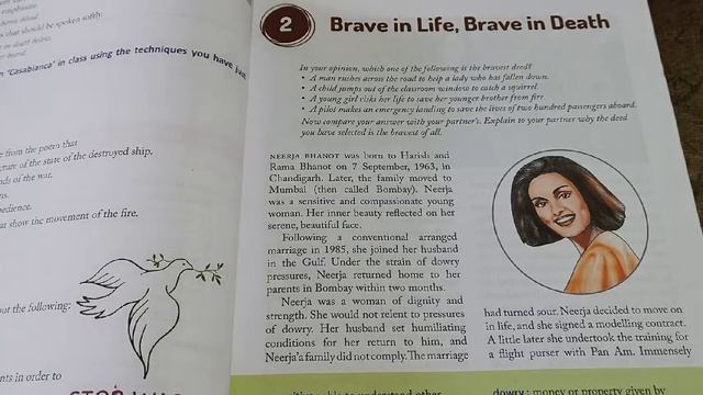 Class 7 English chapter 2 (Brave in Life,Brave in Death) lecture 1