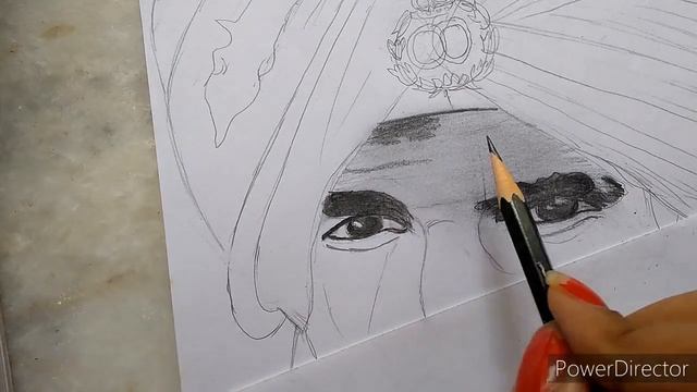 Sketch of Akshay Kumar as in Kesari ~ The bravest battle fought | Time lapse| Gursimran kaur