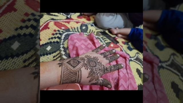 Mendhi desingback hand mendhi  design