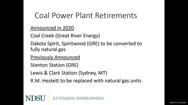 ND Energy Outlook | 2020 State of the Economy
