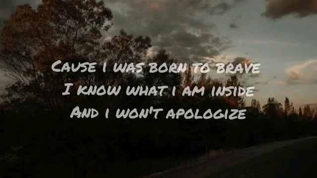 BORN TO BE BRAVE LYRICS- HSMTMTS