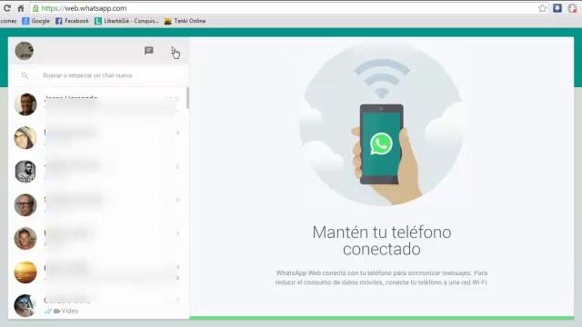 Como tener whatsapp en tu pc desde la web con navegador Chrome