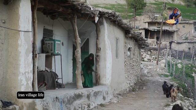 Nomadic women bring wood from the forest - nomads life 2023