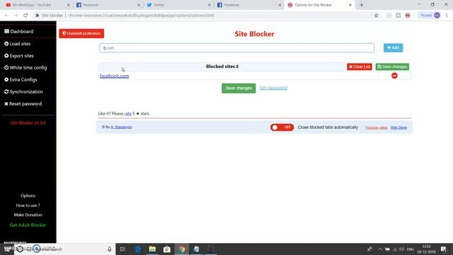 How to Block Websites on Google Chrome 2019 || Chrome me website kaise block kare Hindi video