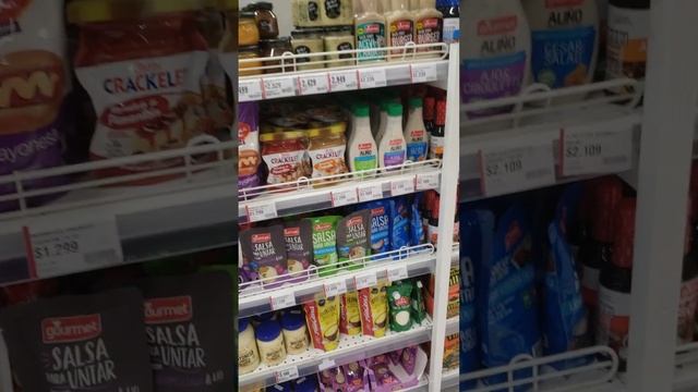Цены на продукты в Сантьяго Чили.  Магазин Санта Исабель. Часть 5.