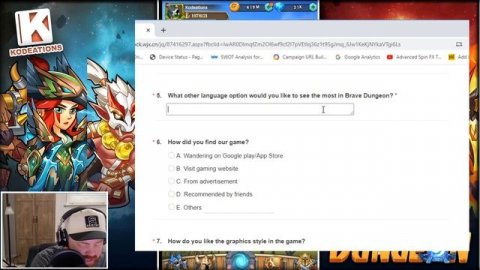 Survey Redemption Code! **UPDATE** - Brave Dungeon