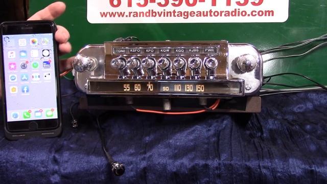 1941 Cadillac original AM radio