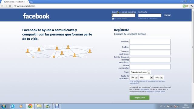 Como sacar biografia facebook Chrome.