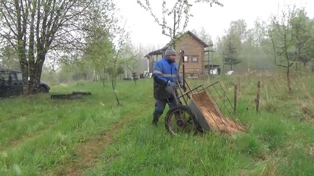 Как строил Погреб в Майский Снегопад-Часть Первая-Жизнь в Деревне