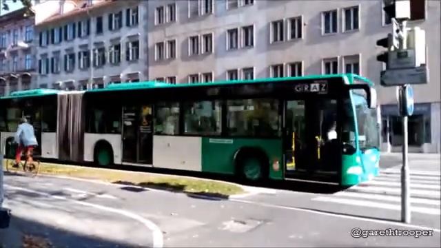 HGL Graz Bus,Line 31 near The Opera House in Graz,Austria