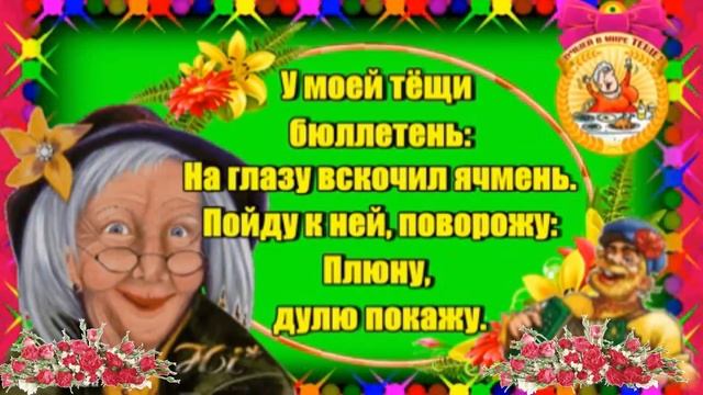 С днём тёщи! Анекдоты!