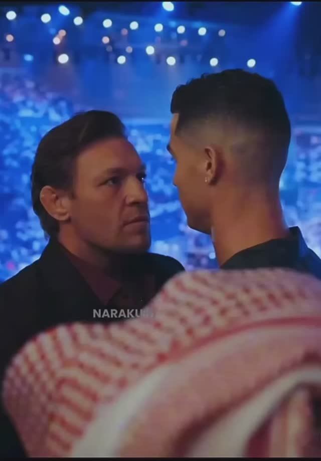 Конор и Роналду face off 😎🔥