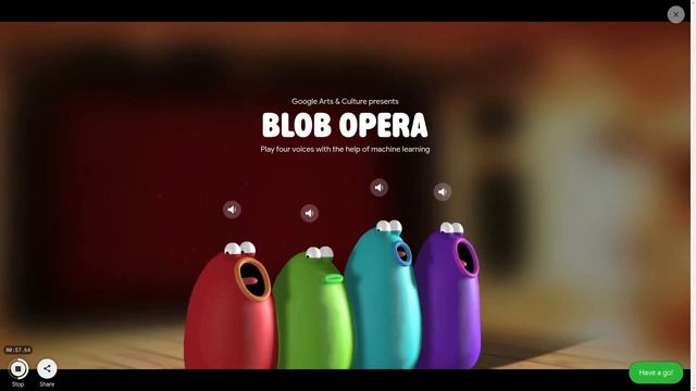 Blob Opera: I am the very model of a modern major Blob