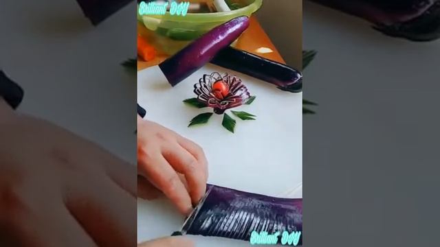 Декор блюд из овощей