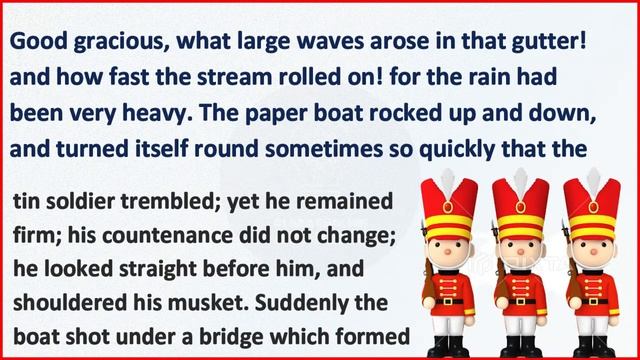 Learn English through Story - Level 5 | English story | The Brave Tin Soldier | Learn English (17)