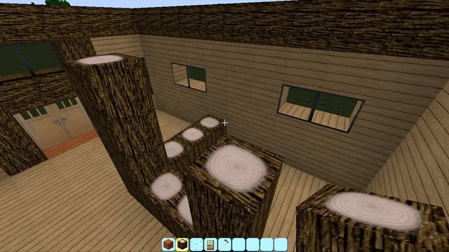 Домик в деревенском стиле . Строительство в Minecraft