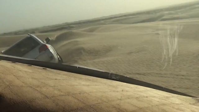 Dubai / Abu Dhabi Desert Safari Dune Bashing 2017 | Front Seat View