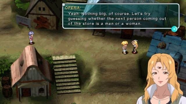 Star Ocean 2nd Evolution - Claude's Private Action in Salva with Opera - Not a Gambler