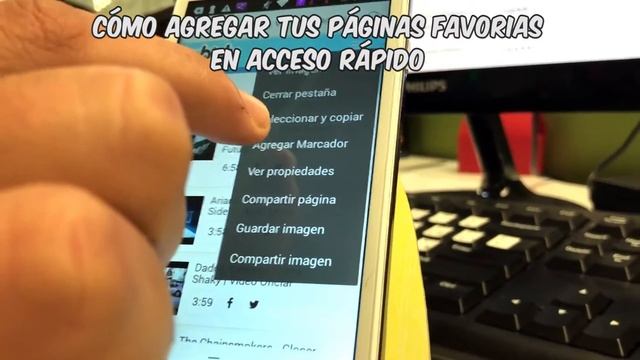 Tus páginas favoritas en UC Browser