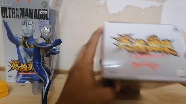 UNBOXING AND REVIEW HERO BRAVE STATUE ULTRAMAN GAIA AND AGUL (BAHASA MALAYSIA)