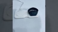 For iPhone 12 Pro Magsafe Charger 2 in 1 Folding Magnetic Dual-Charge Wireless Charger For Apple Iw