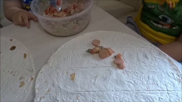 Супер новый рецепт шаурмы/ Детская шаурма/ Три брата на кухне