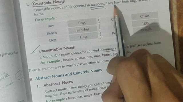 6 class Prachi English grammar chapter -3 The noun part -2