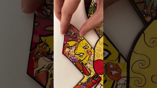 Деревянный пазл Пикачу Active Puzzles