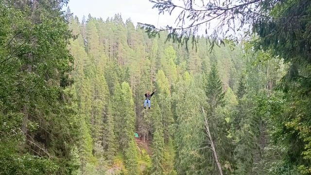 Зиплайн водопад Белые мосты