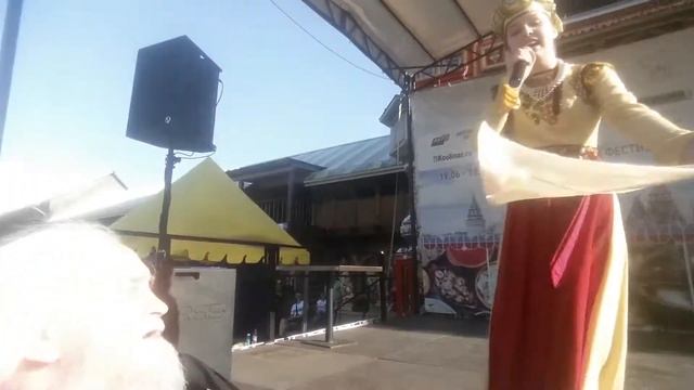 На третьем фестивале русская кухня в Кремле Измайлово поют танцуют 11.07 21