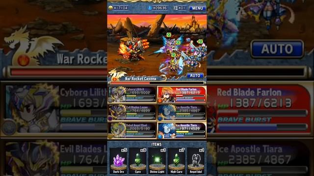 [Brave Frontier] Flaming rocket of justice: part 1