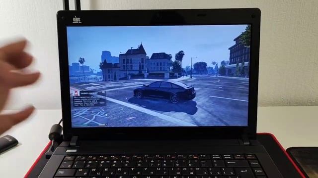 Тест GTA 5 DNS (0137798) (HD) i3-2330M(2.2)/4096/500/AMD HD6730M 1Gb/DVD-Smulti/WiFi/BT