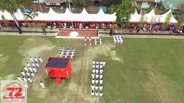Detik-Detik Pengibaran Bendera Merah Putih di Lapangan gaspa palopo 17 agustus 2017 (FULL HD )