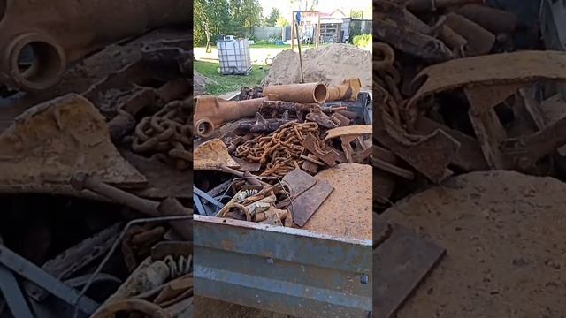 ПОЕХАЛ СДАВАТЬ ЧЁРНЫЙ МЕТАЛЛ...ЦЕНА 16 РУБ... #КопМеталлавлесу #копметаллавлесу  #металлокоп