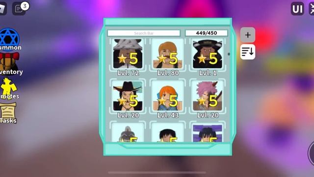 All star tower defense roll for chrollo.