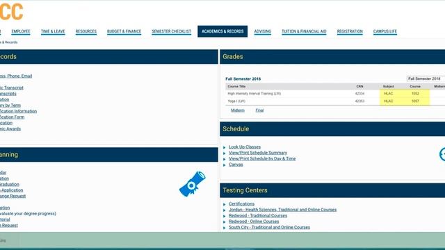 SLCC Digication 2021: Course pages