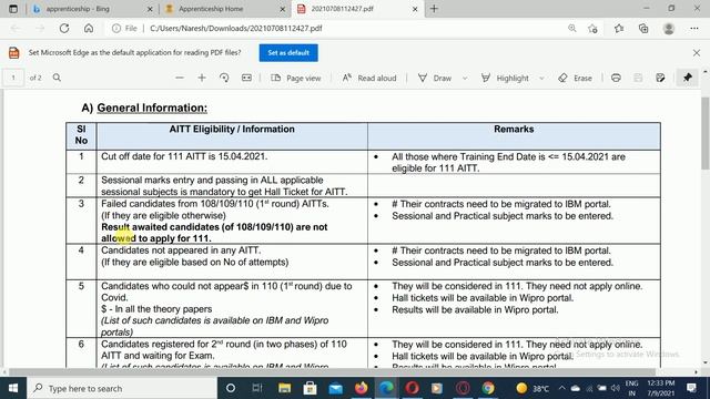 AITT Official Exam Update || AITT 111/110B/110/108/109 Paper Jaankari || AITT Official News 2021