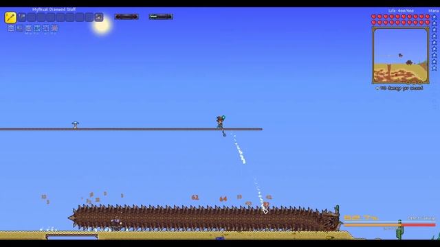 Desert Scourge - Terraria, Calamity Revengeance, No Hit