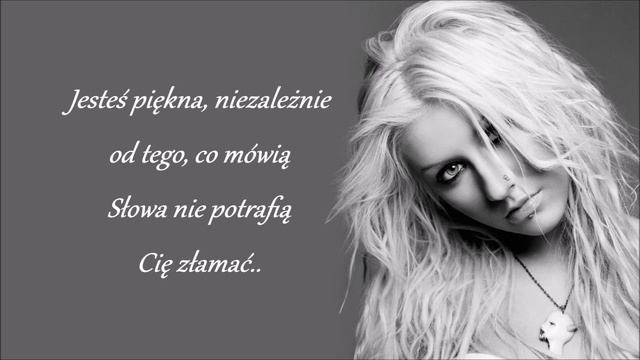 Christina Aguilera - Beautiful (Tłumaczenie PL)