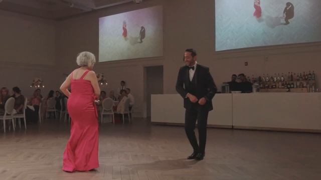 Mother Son Wedding Dance Surprise - Gilaki Persian Farsi (Aha Bogoo)