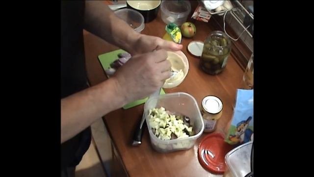 сельдь в сметанной заливке