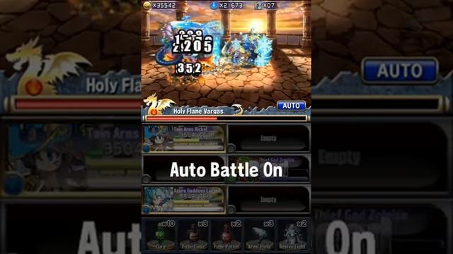 [Brave Frontier] The burning Hero - 3 unit rush down