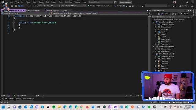 Blazor Skeleton - un'architettura semplice ma efficace per i progetti Blazor