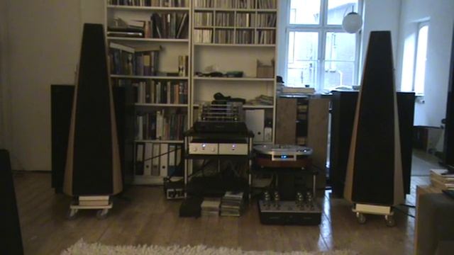 JBL ti10k, Pink Faun pre and power combo, Consonance droplet cd-player