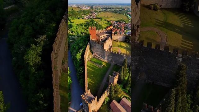 Castello di Soave это средневековый замок в городе Соаве, расположенном в провинции Верона, Италия