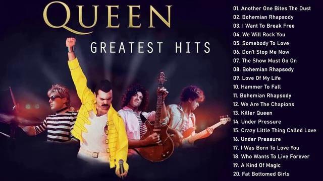 Best Songs Of Queen  - Queen Greatest Hits Full Album With Lyrics