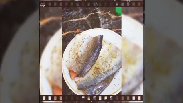Тонина кухня. Жареная рыба и картофель по- деревенски.