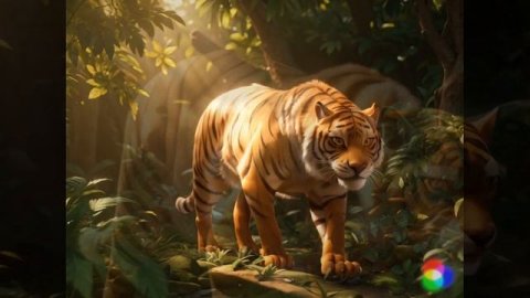 The Nursery Rhymes Song Tiger 🐯 || interesting story Tiger