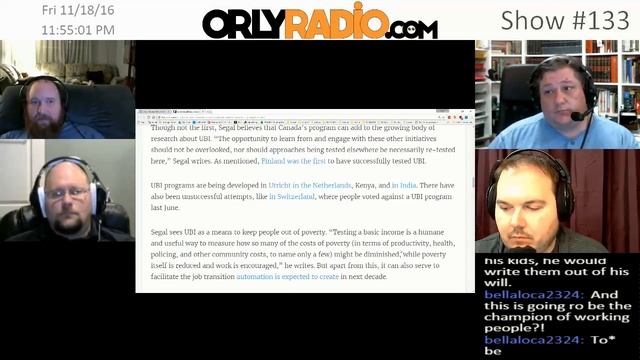 ORLY-EP0133D - Good Ideas-Dementia Friendly Opera, Universal Basic Income, No Oil In The Everglades