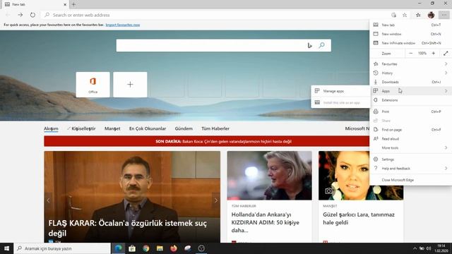 Microsoft Edge Chromium Kurulum Özellikler ve Hız Testi
